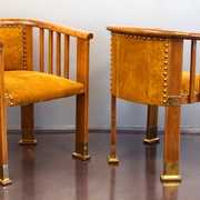 fauteuil sécession viennoise 1900 par Friedrich-Otto-Schmidt  https://paddle8.com/work