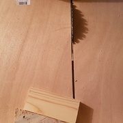 gabarit pour la coupe d'angle