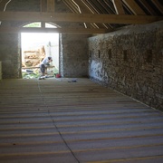 Lattage et double lattage pour recevoir l'OSB de 25mm