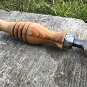 Râpe Nicholson, manche en robinier