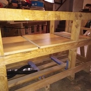 Des étagères bien pratiques.