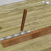 1 divisions de chaque pièce en multiples de 25 mm