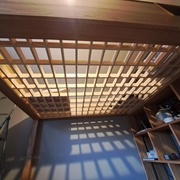 Sommier assemblé à mi-bois