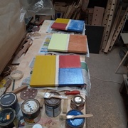 mise en peinture des portes et tiroirs