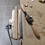 Début de la finition à la wastringue