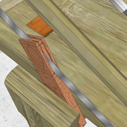 **c/** Nous répétons l'opération sur la seconde joue .