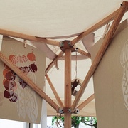Détail de la structure du parasol