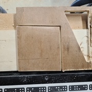 92.5° et son angle complémentaire dans des chutes de CP de boulot passé au broux de noix