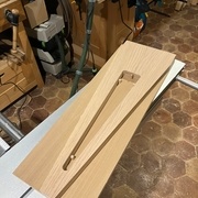 Fabrication a la Shaper d'un gabarit de maintien symétrique de la pièce