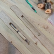 Emplacement du stylo usiné à la défonceuse