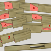 Illustration chronologique du bûchage physique vu de l’intérieur du bois !