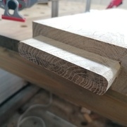 tenon apres l'avoir arrondi