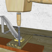 **6/** Entaillage classique .