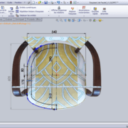 Tracé du contour de l'assise