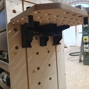 Le système du plateau réglable provient de la workstation de Shapertools