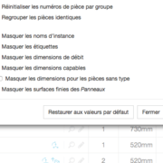 Option pour masquer (ou non) ces valeurs