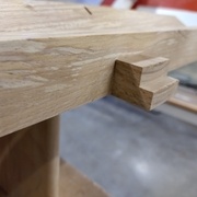 Assemblage entre la traverse et une lame d'assise