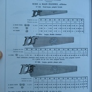 Goldeberg, 1927, scies égoïnes