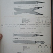 Râpes pour maréchaux et marbriers, Goldenberg 1934