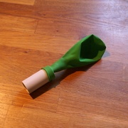 Echappement par tube PVC diamètre 22mm