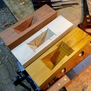 Trois rabots, trois avancements différents...