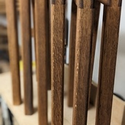 Piètements teintés et huilés