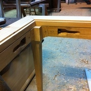 assemblage des pieds et traverses