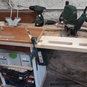 Création des rampes avec le gabarit modifié