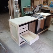 Les glissières permettent une sortie complète des tiroirs