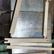 Les pièces sont prêtes à assembler