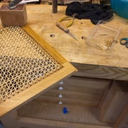 Fin de la 3e couche côté parement.