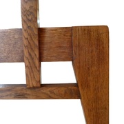 Mobilier reconstruction ,détail d assemblage de chaise ou fauteuil