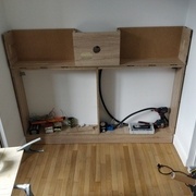 Le montage de la tête de lit par petit bout