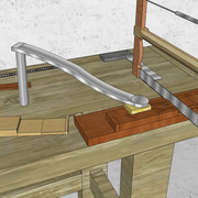 **3/** Nous arasons les bois chutes.