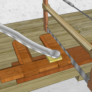 **1 bis/** La première opération est de couper tous les abouts.