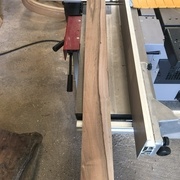 Découverte du veinage après passage à la dégauchisseuse