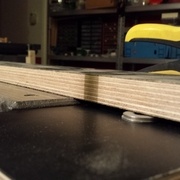 Je rectifie pour qu'il soit affleurent