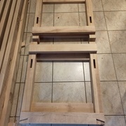 J'ai tout les bois pour les trétaux.