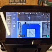 Premier placement de dessin et détourage interne du tenon direct : ERREUR !