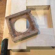 Creusement de la face arrière