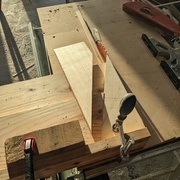 Gabarit pour coupe de biais