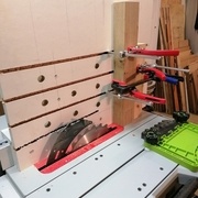 utilisation du chariot, pour maintenir le pied verticalement