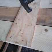 fixation par clous retournés