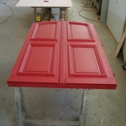 épure et gabarits sur l'établi