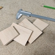 Les chutes après rabotage