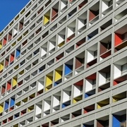 Cité radieuse marseille par Le Corbusier (1947 / 1952)  https://www.pinterest.fr