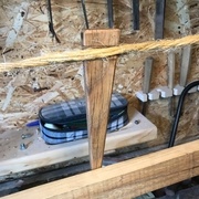 La clé de serrage en chêne