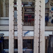 les poteaux de tailles différentes