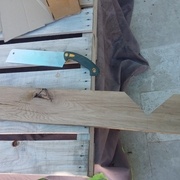 Gabarit pour le défonçage des loges d'accueil des assemblages à onglet