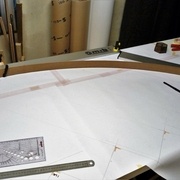 Dessus de la main courante